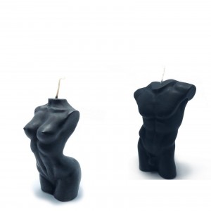 Body Candles Black Couple