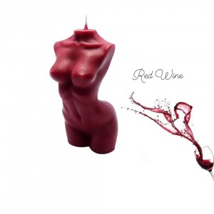 "Wine Body Candle"