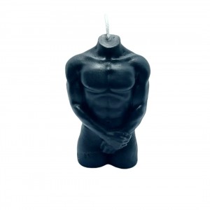 "Muscular Man Body Candle"