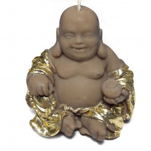 Candle Gold Buddha