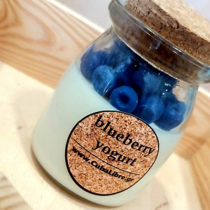 "Blueberry Yogurt Candle"