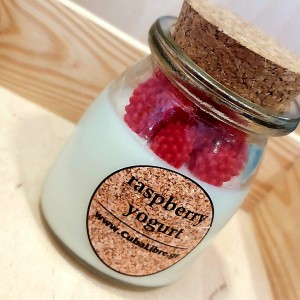 Candle Raspberry Yogurt