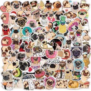 Pug Stickers