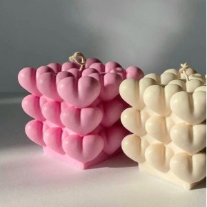 Candle Heart Cube