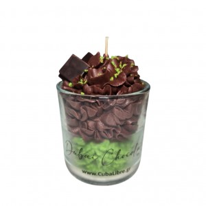 Bougie en chocolat de Dubaï
